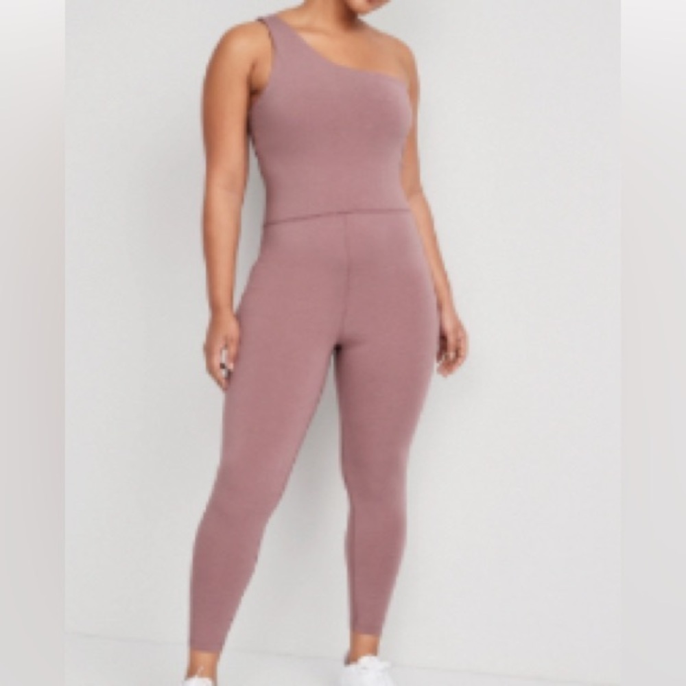 One-Shoulder PowerChill 7/8-Length Bodysuit for Women
